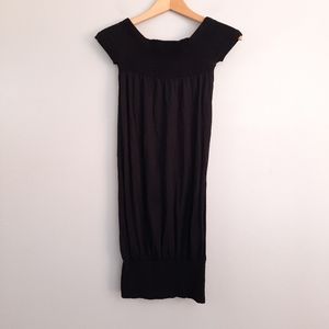 F&F Black Bohemian Wide Neck Dress